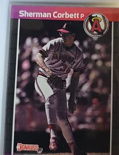 1989 Donruss #407 Sherman Corbett — front