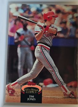 1992 Topps Stadium Club #206 Tim Jones — front