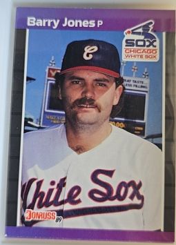 1989 Donruss #647 Barry Jones — front