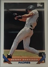 1993 Topps #220 Benny Santiago — front