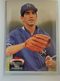1992 Topps Stadium Club #448 Mike Magnante — front
