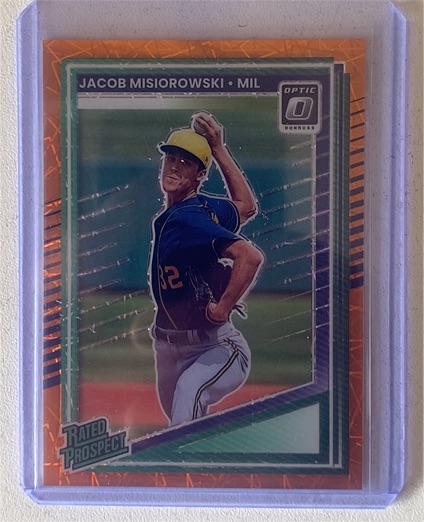 2025 Panini Donruss Optic #128 Jacob Misiorowski — front