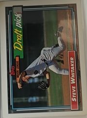 1992 Topps #369 Steve Whitaker — front