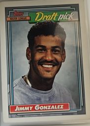 1992 Topps #564 Jimmy Gonzalez — front