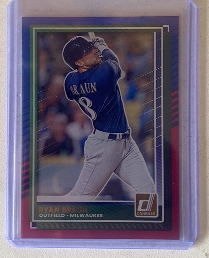 2025 Donruss #59 Ryan Braun — front