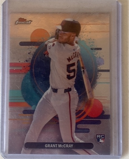 2025 Topps Finest #130 Grant McCray — front
