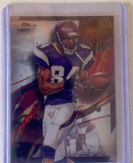 2024 Topps Finest #50 Randy Moss — front