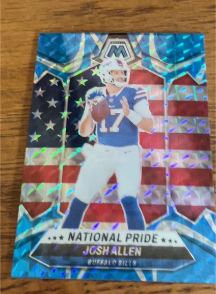 2024 Panini Mosaic #254 Josh Allen National Pride — front