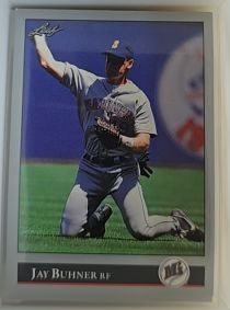 1992 Leaf #128 Jay Buhner — front