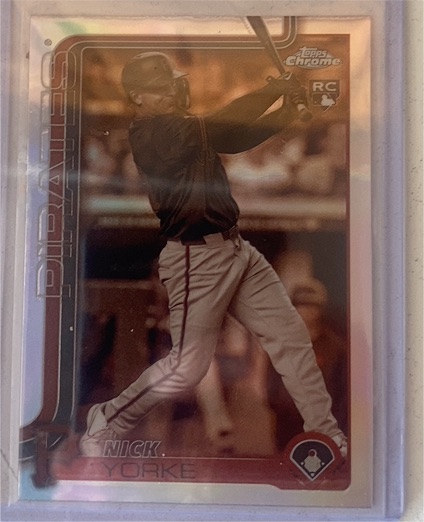 2025 Topps Chrome #36 Nick Yorke — front