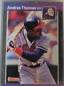 1989 Donruss #576 Andres Thomas — front