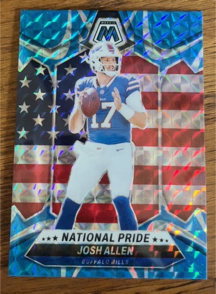 2024 Panini Mosaic #254 Josh Allen National Pride — front