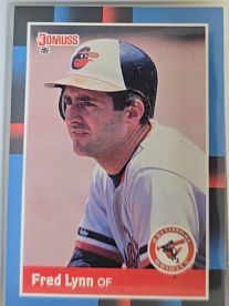 1988 Donruss #248 Fred Lynn — front