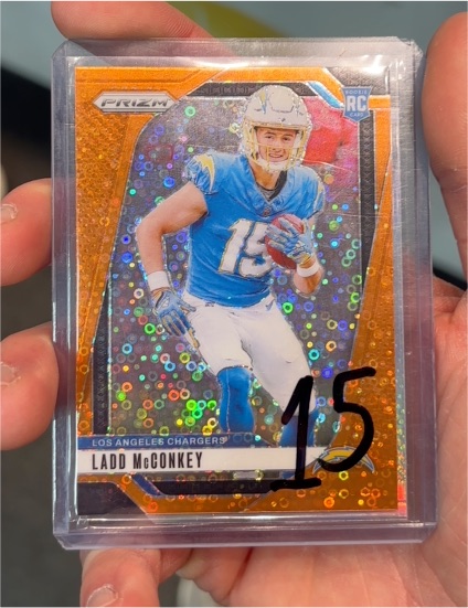 2024 Panini Prizm #365 Ladd McConkey — front