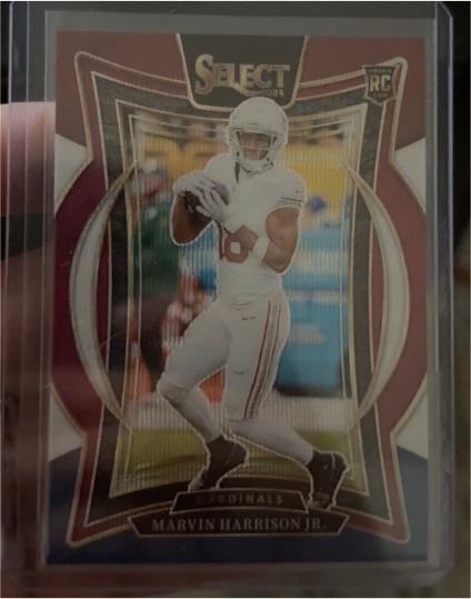 2024 Panini Select #28 Marvin Harrison Jr. — front