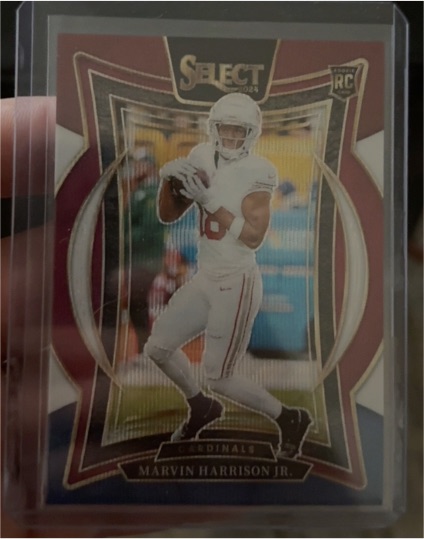 2024 Panini Select #28 Marvin Harrison Jr. — front