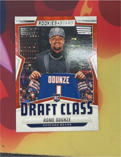 2024 Panini Rookies & Stars Draft Class #DC-ROE Rome Odunze — front