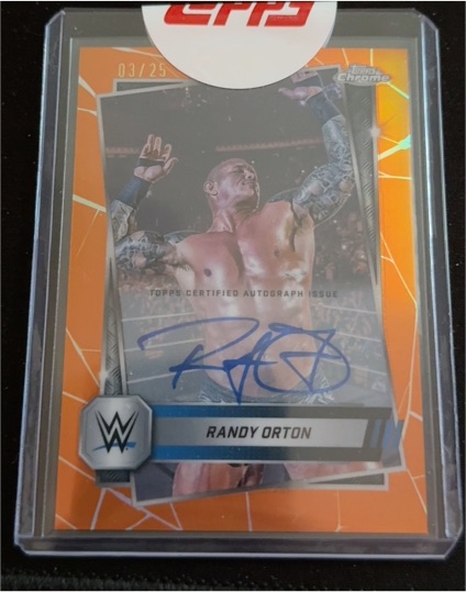 2025 Topps Chrome WWE #14 Randy Orton — front