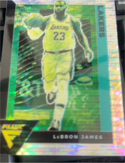 2020-21 Panini Flux #79 LeBron James — front