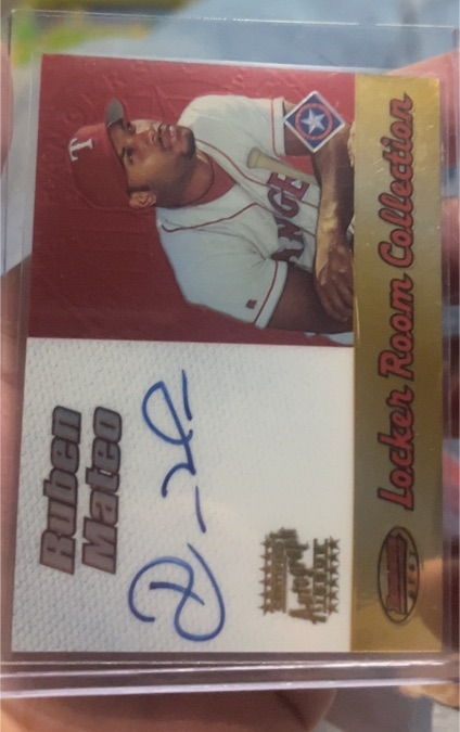 2000 Bowman's Best #LRCA4 Ruben Mateo — front