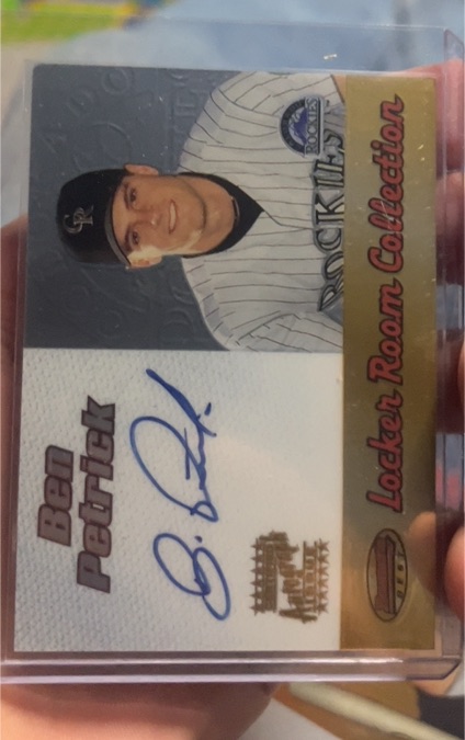 2000 Bowman's Best #LRCA5 Ben Petrick — front