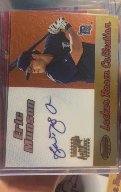 2000 Bowman's Best #LRCA7 Eric Munson — front