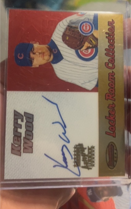 2000 Bowman's Best Locker Room Collection #LRCA9 Kerry Wood — front