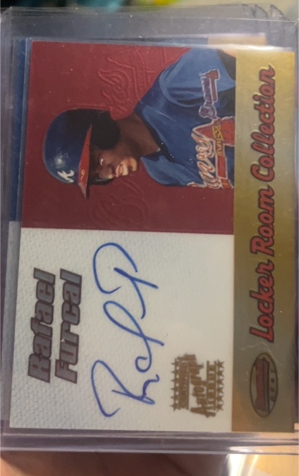 2000 Bowman's Best Locker Room Collection Autographs #LRCA15 Bartol Furcal — front