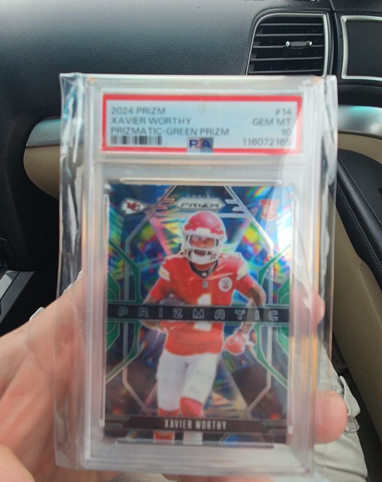 2024 Panini Prizm #14 Xavier Worthy — front