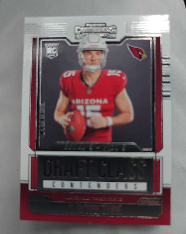2023 Panini Contenders Draft Class #6 Clayton Tune — front