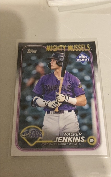 2024 Topps Pro Debut #PD-196 Walker Jenkins — front