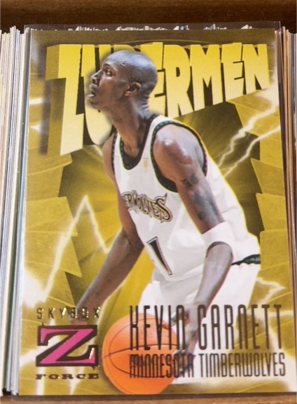 1996-97 SkyBox Z-Force #173 Kevin Garnett — front