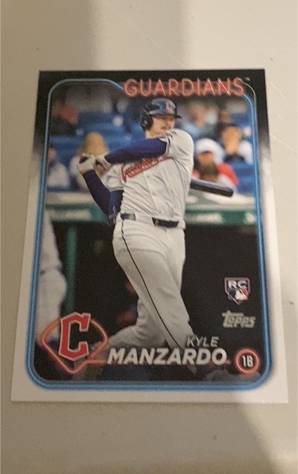 2024 Topps Update #US262 Kyle Manzardo — front