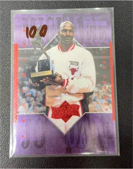 1999 Upper Deck Athlete of the Century #87 Michael Jordan — front