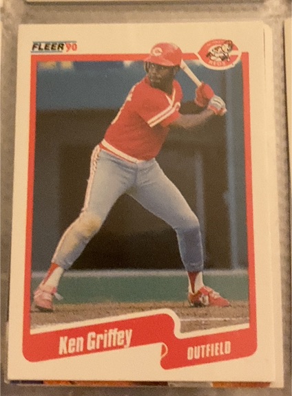 1990 Fleer #420 Ken Griffey Jr. — front
