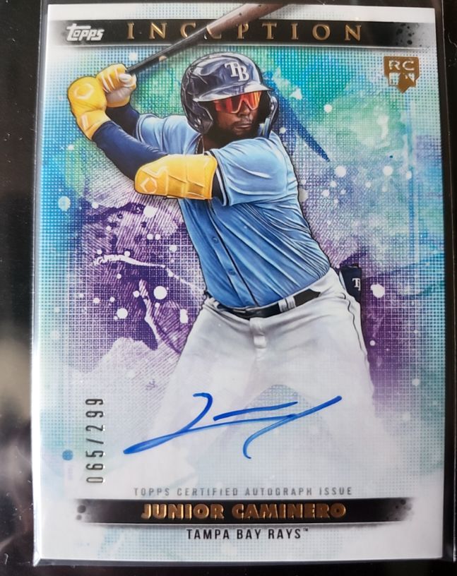 2024 Topps Inception #BRES-JCA Junior Caminero — front