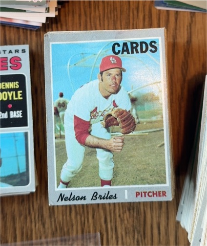 1970 Topps #435 Nelson Briles — front