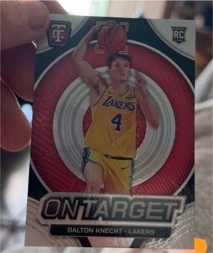 2024-25 Panini Totally Certified On Target #20 Dalton Knecht — front