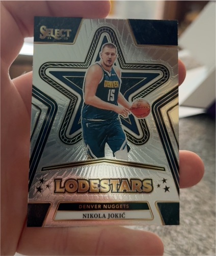 2024-25 Panini Select Lodestars #Lodestars Nikola Jokić — front