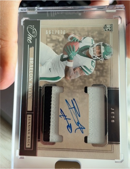 2023 Panini One #RC Braelon Allen — front
