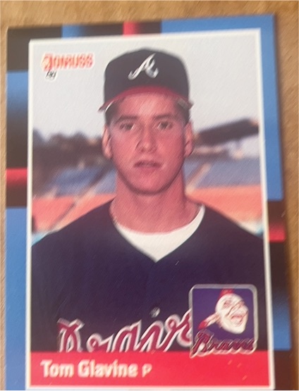 1988 Donruss #644 Tom Glavine — front