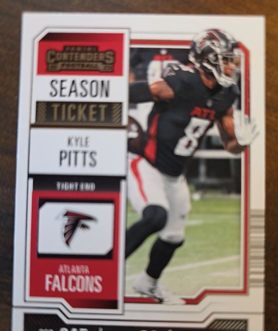 2023 Panini Contenders #6 Kyle Pitts — front