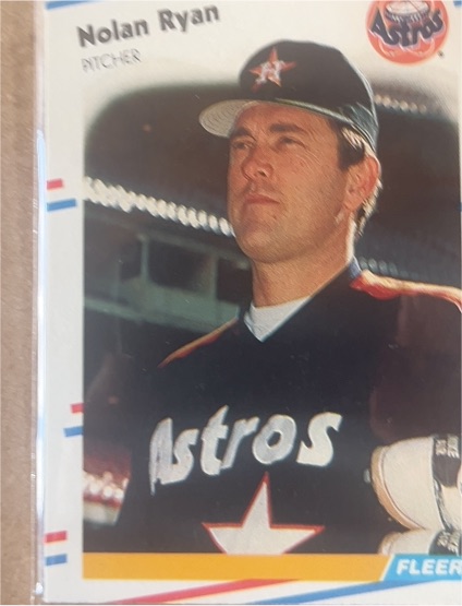 1988 Fleer #455 Nolan Ryan — front