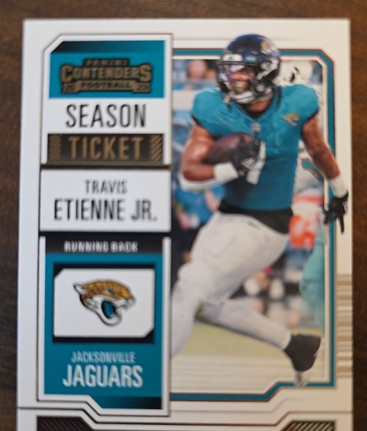 2023 Panini Contenders #47 Travis Etienne Jr. — front