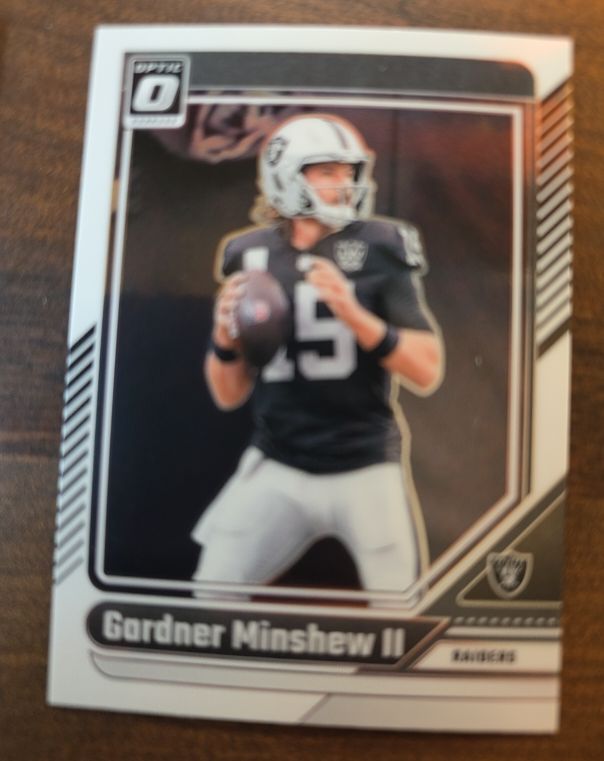 2024 Panini Donruss Optic #100 Gardner Minshew II — front