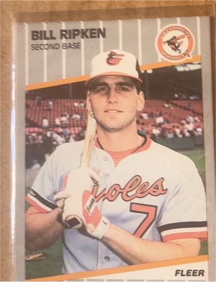 1989 Fleer #616 Bill Ripken — front