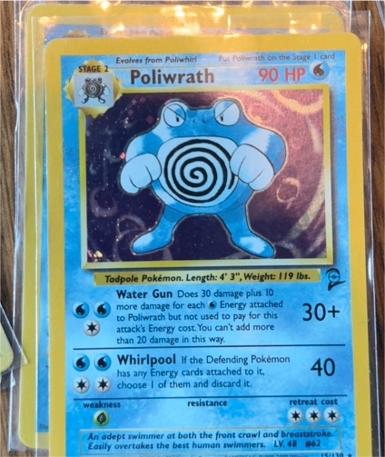 1999 Pokémon Base Set #13 Poliwrath — front