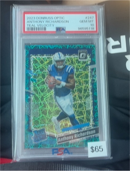 2023 Panini Donruss Optic #247 Anthony Richardson — front