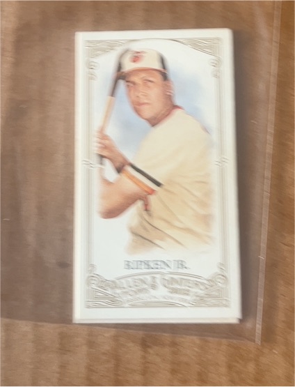 2012 Topps Allen & Ginter #324 Cal Ripken Jr. — front