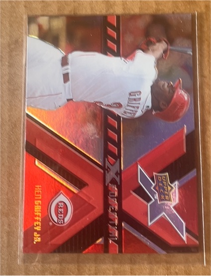 2008 Upper Deck X Xponential #X-KG Ken Griffey Jr. — front